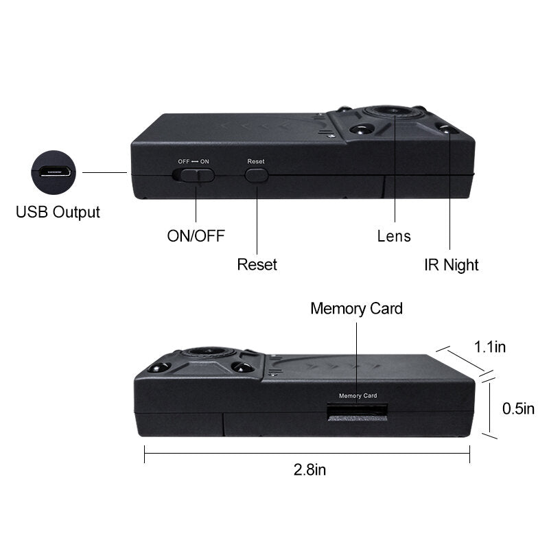 V19 Hisilicon Full Hd 1080p Mini Wifi Ip Camera Motion