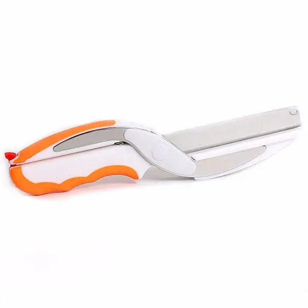 Vegetable Food Scissor And Cutting Board Stainless Cutter
