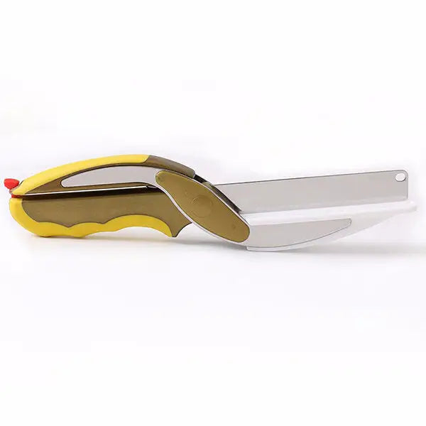 Vegetable Food Scissor And Cutting Board Stainless Cutter