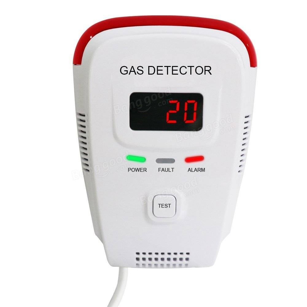 Voice Warning And Digital Display Plug-in Combustible