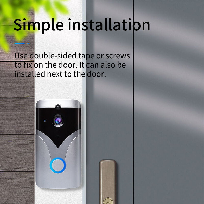 Wifi Doorbell M20 Smart Video Door Chime 720p Wireless
