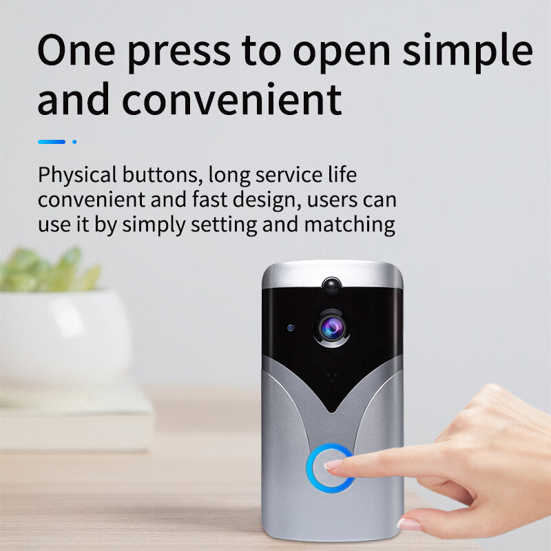 Wifi Doorbell M20 Smart Video Door Chime 720p Wireless