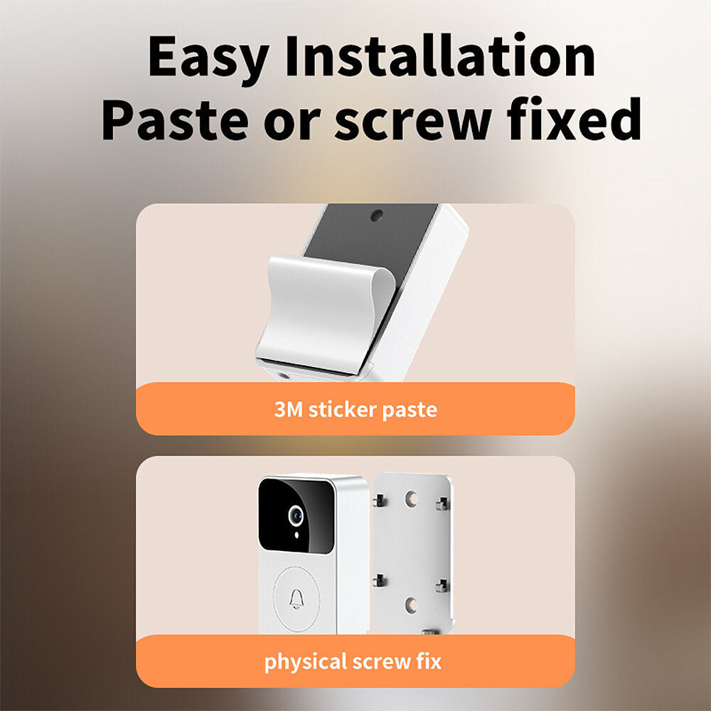 Wireless Video Doorbell Smart Camera 2.4g Wifi Hd Call