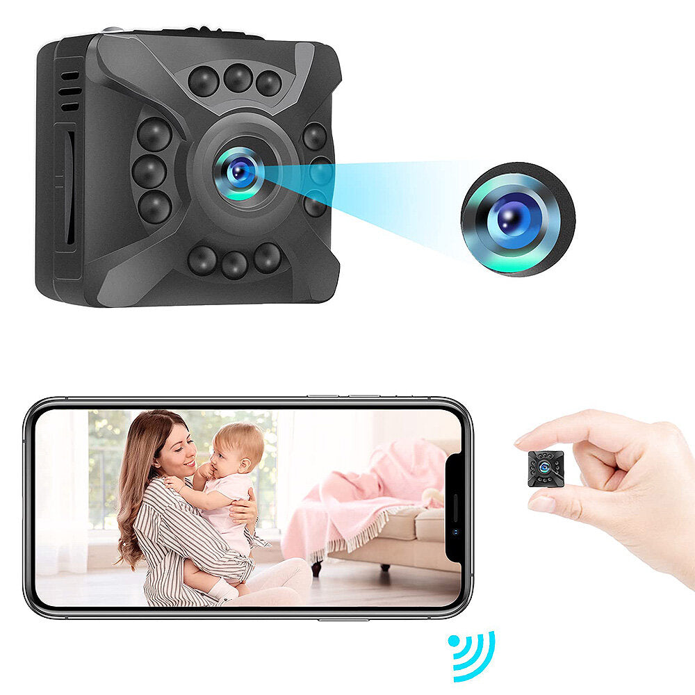 X5 Mini Wifi Ip Security Camera Wireless 1080p Hd Micro