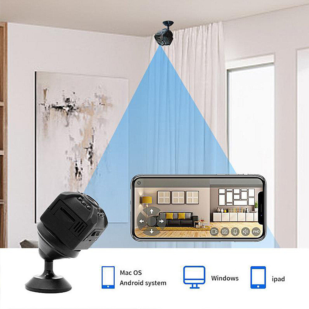 X5 Mini Wifi Ip Security Camera Wireless 1080p Hd Micro