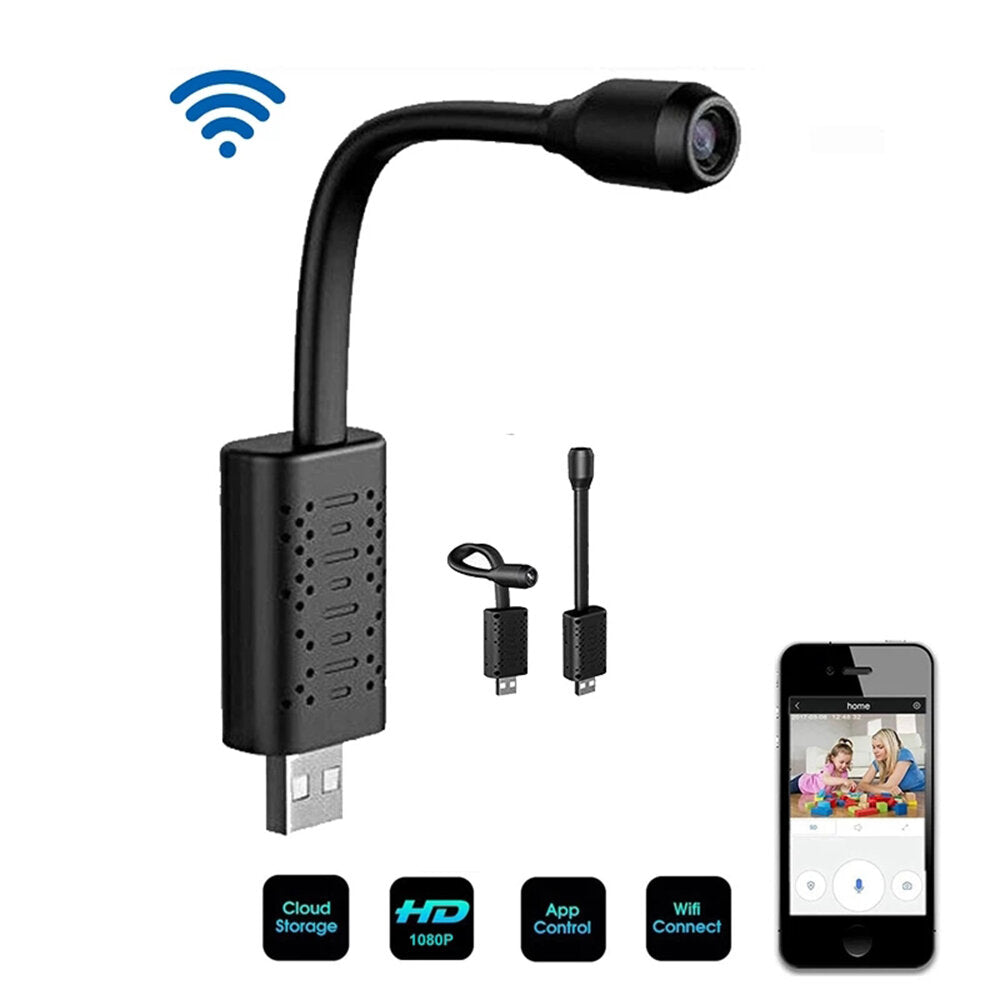 Xiaovv 1080p Wifi Ap Usb Mini Ip Camera 140 Wide Range Ai