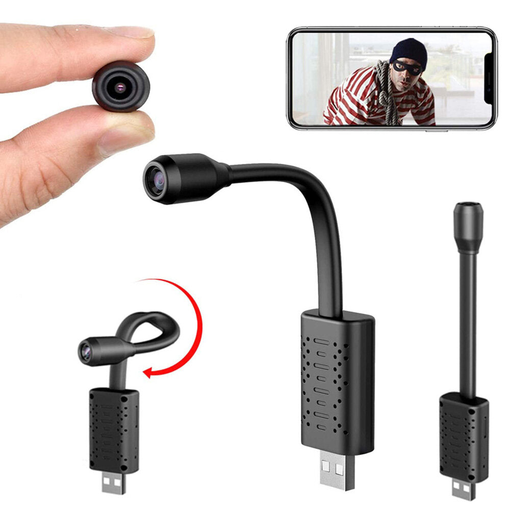 Xiaovv 1080p Wifi Ap Usb Mini Ip Camera 140 Wide Range Ai