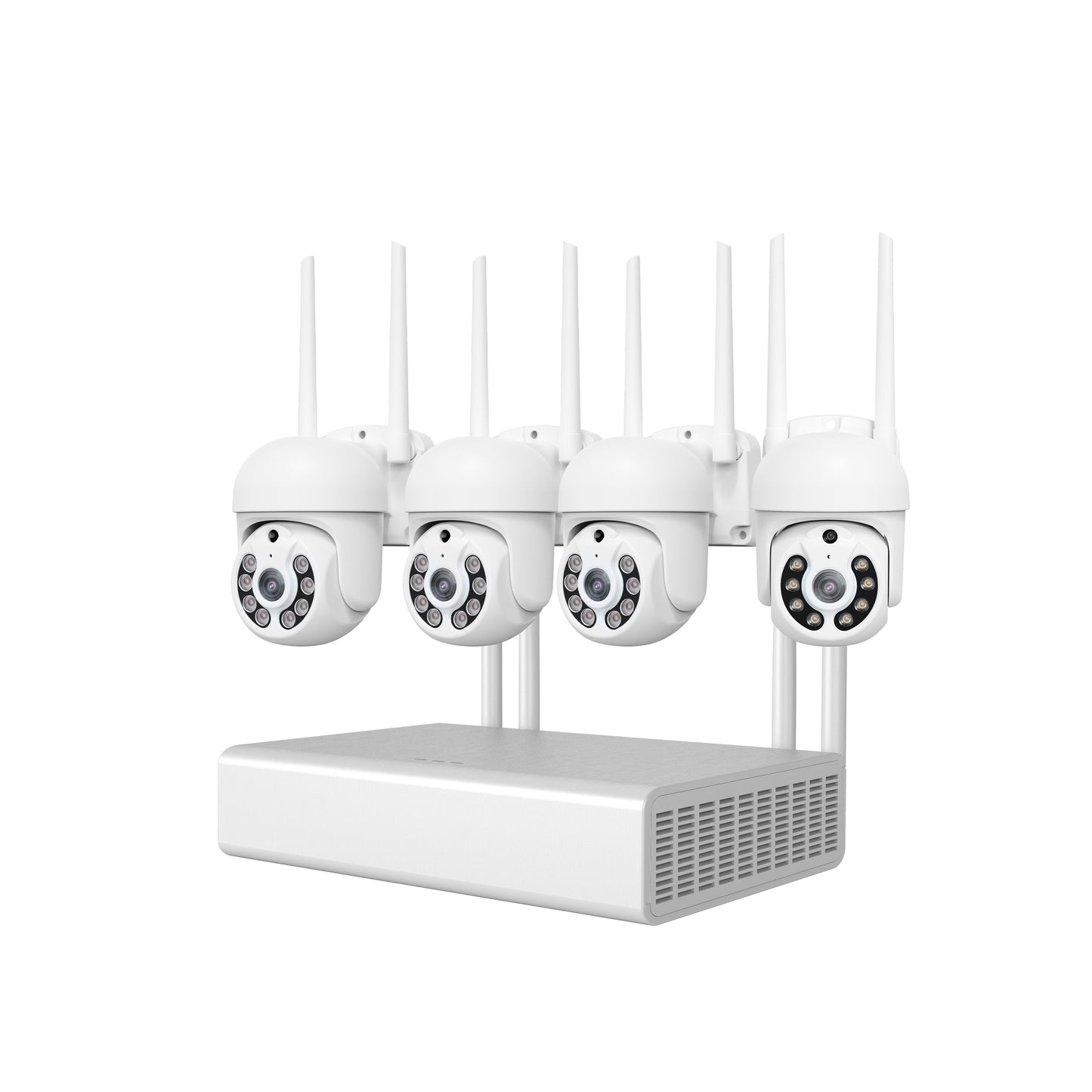 Xiaovv 4ch 3mp Security Camera System Surveillance H.265+