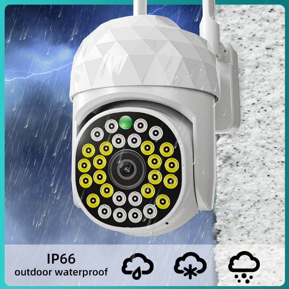 Xiaovv V380pro Hd 2mp Wifi Ip Camera Waterproof Infrared
