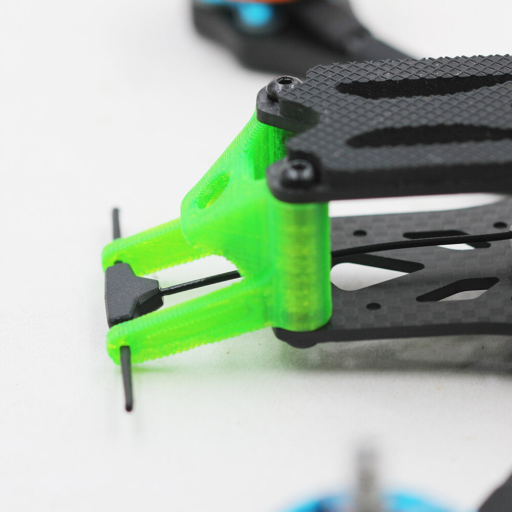 QY3D 3D Printing TPU Antenna Fixing Mount Seat for APEX 5 SMA Antenna ELRS Receiver