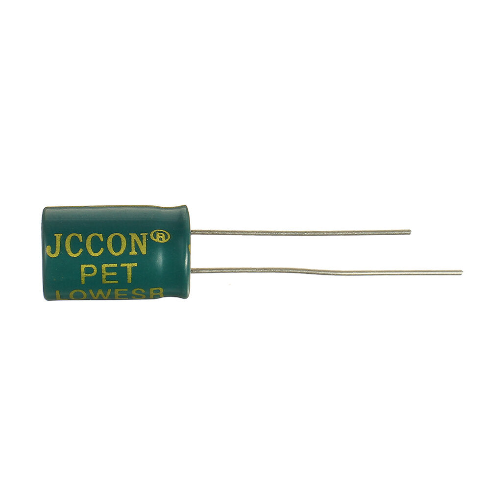 Geekcreit 50PCS 400V 6.8uf High Frequency Low Resistance Switching Power Supply Aluminum Electrolytic Capacitor 8mm*12mm with Box 400V 6.8F