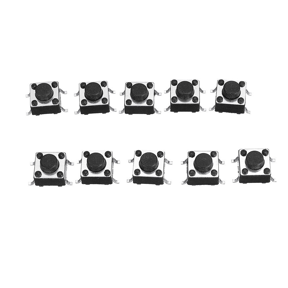 Total 120pcs Tactile Tact Mini Push Button Switch Packet Micro Switch Bags 12 Types Each 10pcs