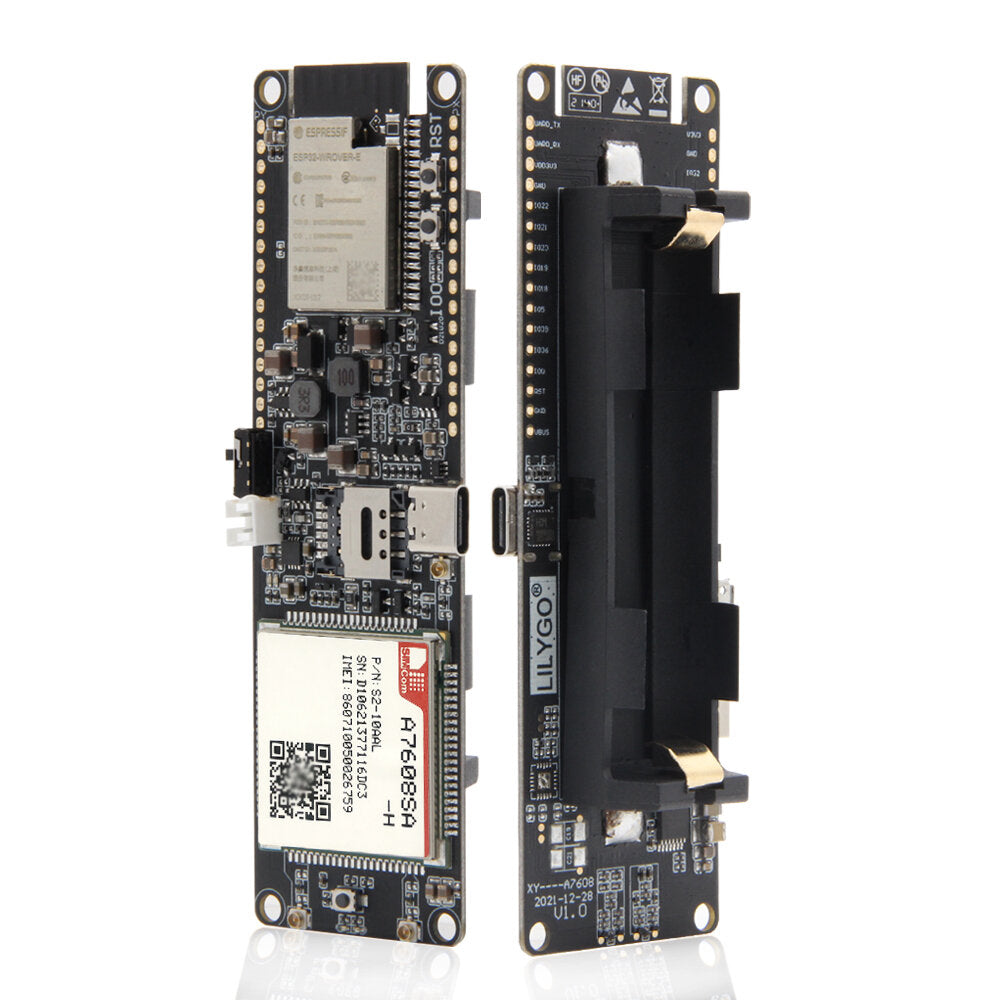 LILYGO T-A7608SA-H T-A7608E-H ESP32 SIM LTE Network GPS Antenna ESP32-WROVER-E Wireless Module WiFi Bluetooth Development Board