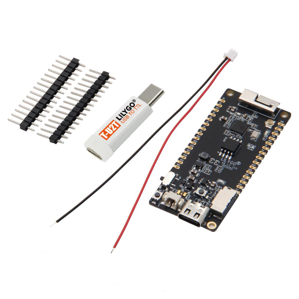 LILYGO T8-C3 ESP32-C3 Development Board Wifi Bluetooth V5.0 Wireless Module Supports TF with 3D Antenna