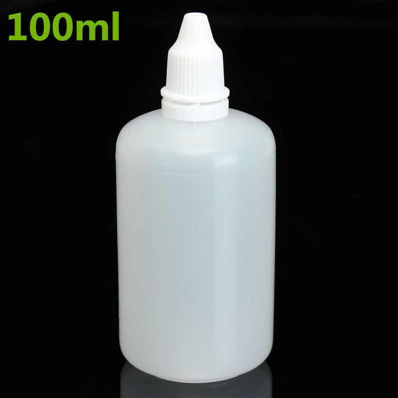 5-100ml Empty Plastic Dropper Bottles