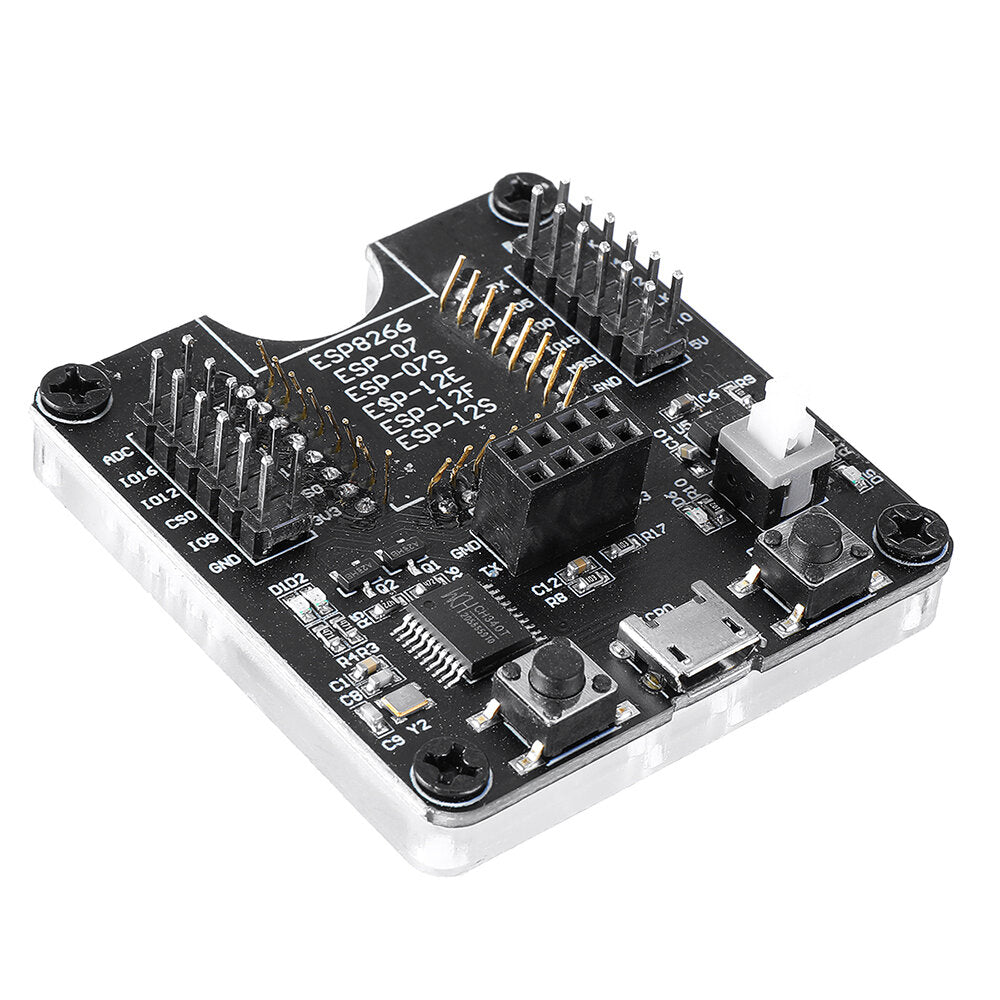 3PCS ESP8266 Test Board Burner Development Board WIFI Module For ESP-01 ESP-01S ESP-12E ESP-12F ESP-12S ESP-18T