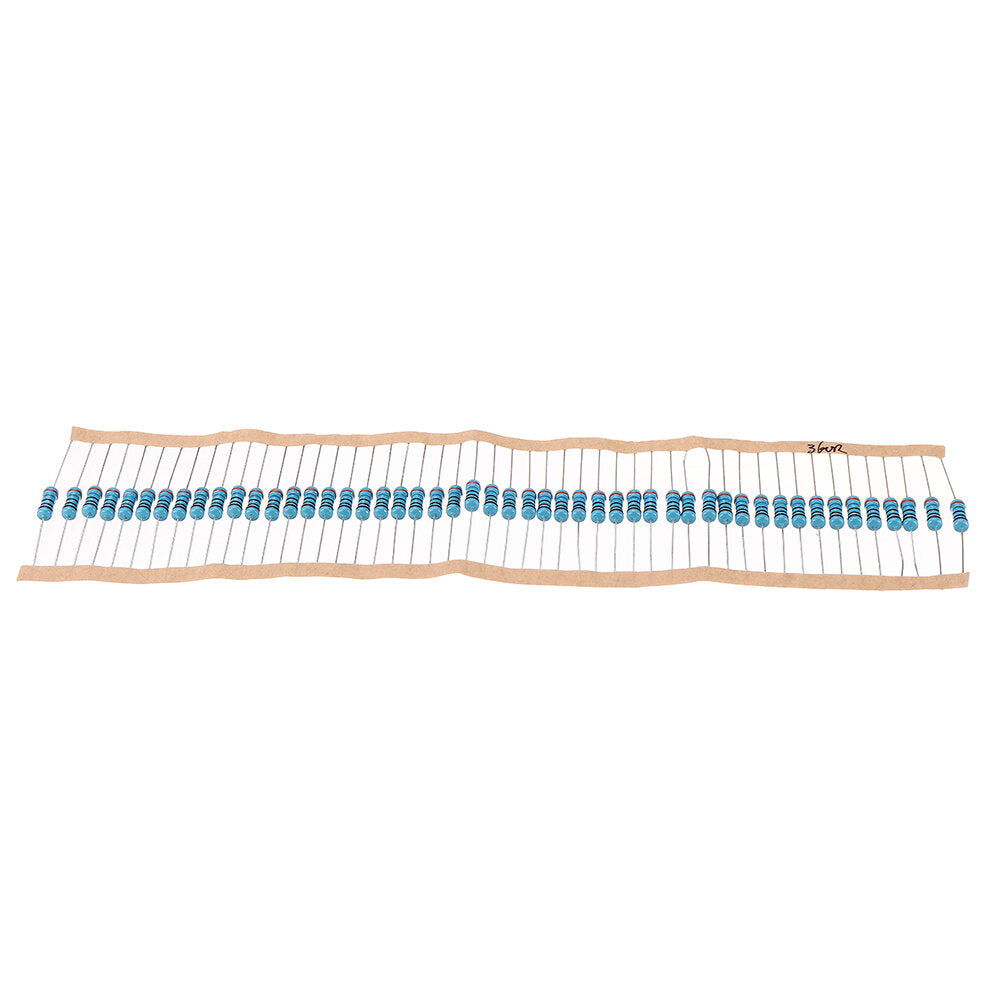 50pcs/pack 1W Metal Film Resistor 1% 360R 360ohm