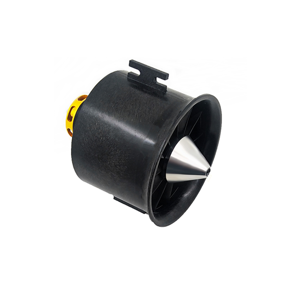 QX-Motor 70mm 12-Blade EDF Unit With QF2827 1800KV 2600KV Brushless Motor For RC Airplane Jet