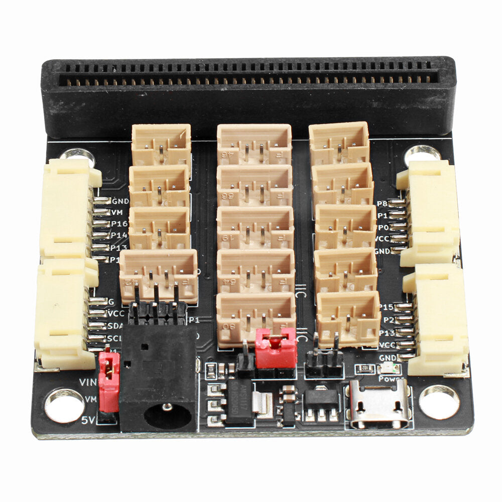 Emakefun DC5V Micro:bit V3.0 PH2.0 Sensor Expansion Board Micro USB Power Supply