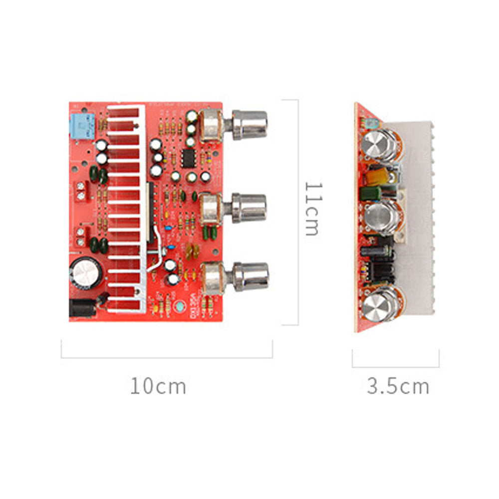 HT13135 DC12V 44W DIY Stereo Dual Channel Power Amplifier Board