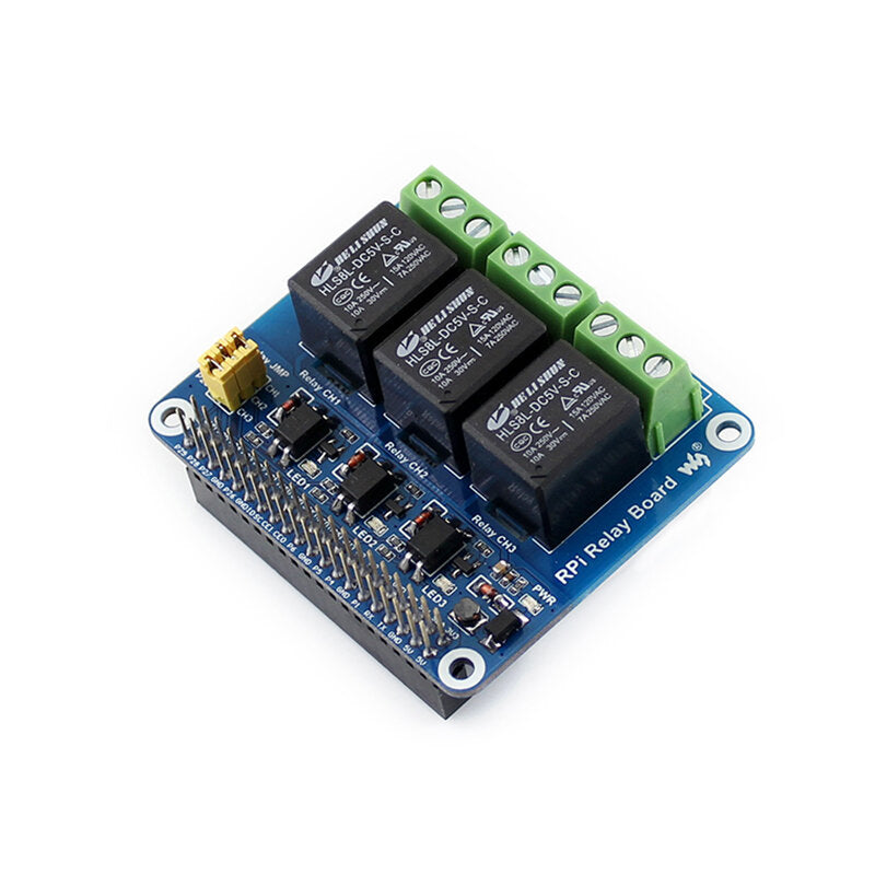 Catda C2367 3-Way Relay Expansion Board Relay GPIO Interface For Raspberry Pi