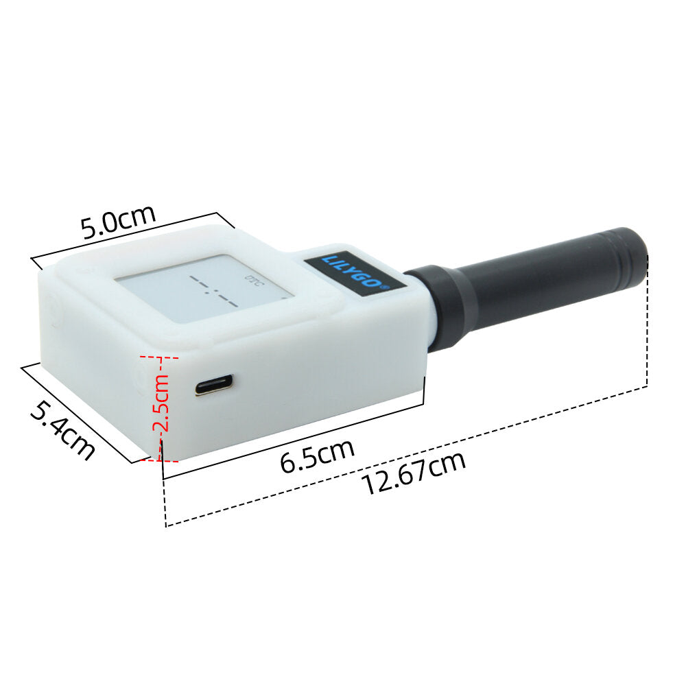 LILYGOTTGO T-Echo SoftRF Meshtastic BME280 TEMP Pressure Sensor NRF52840 SX1262 433/868/915MHz Module LORA 1.54 E-Paper BLE