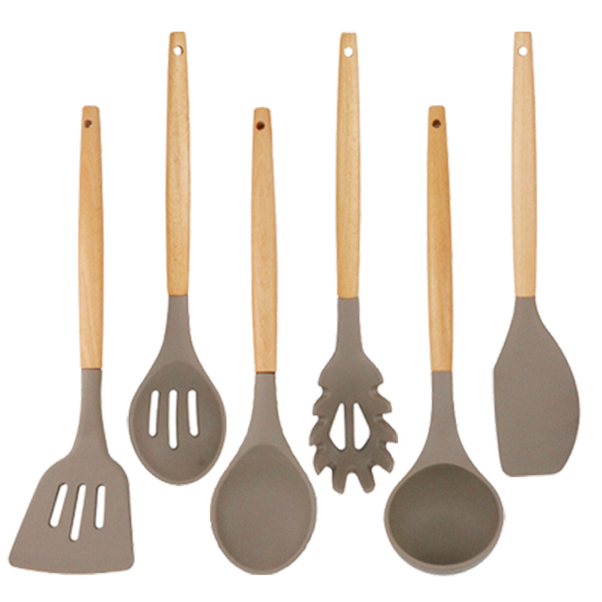 Kitchen Silicone Spatula Utensil Set Non-Stick for Cooking Kitchen Gadgets Tools