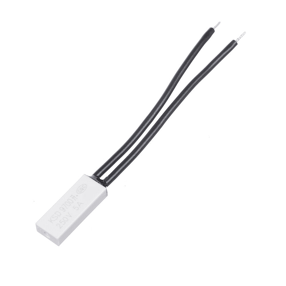 Normal Open KSD9700 250V 5A 50 55 60 90 130 Plastic Thermostatic Temperature Sensor Switch NO