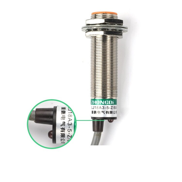 ZJZDDQ LJ18A3-5-Z/BX/BY/AX/AY/EX/DX M18 NPN PNP 5MM DC 6~36V Cylinder Inductive Promixity Sensor Switch