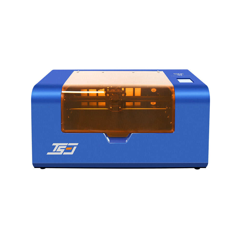 TWO TREES TS3 Enclosed Professional 4th Axis Laser Engraver and Cutter 10W Laser Engraving Machine available for Metal
