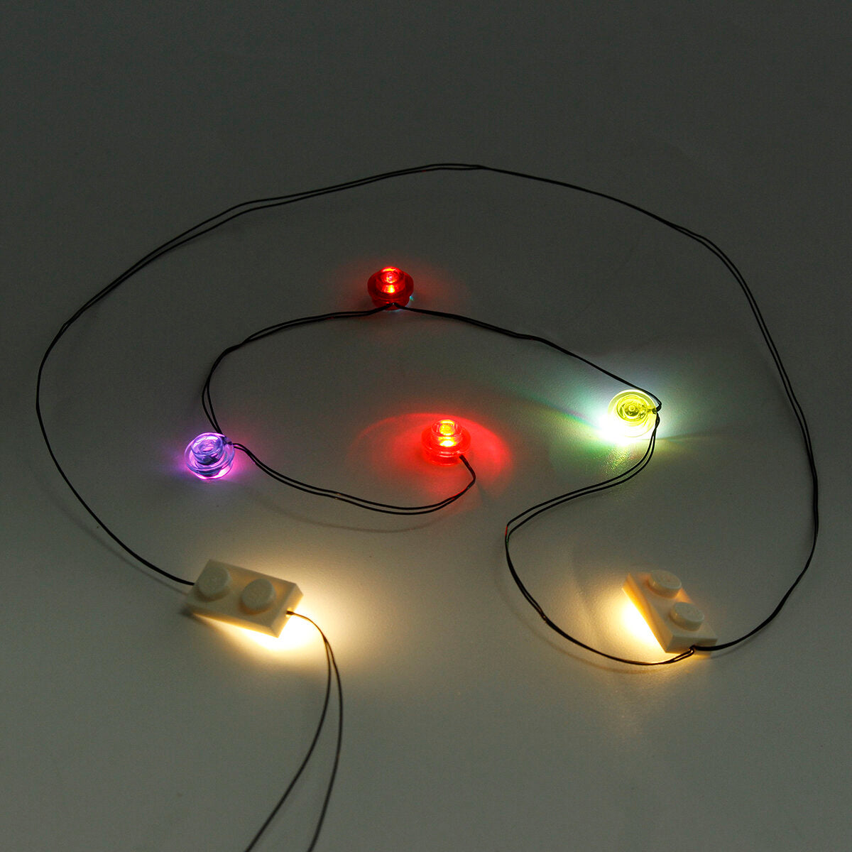 DIY LED Light Kit For LEGO 80105 Chinese New Year Temple Fair 80105 Lighting Building