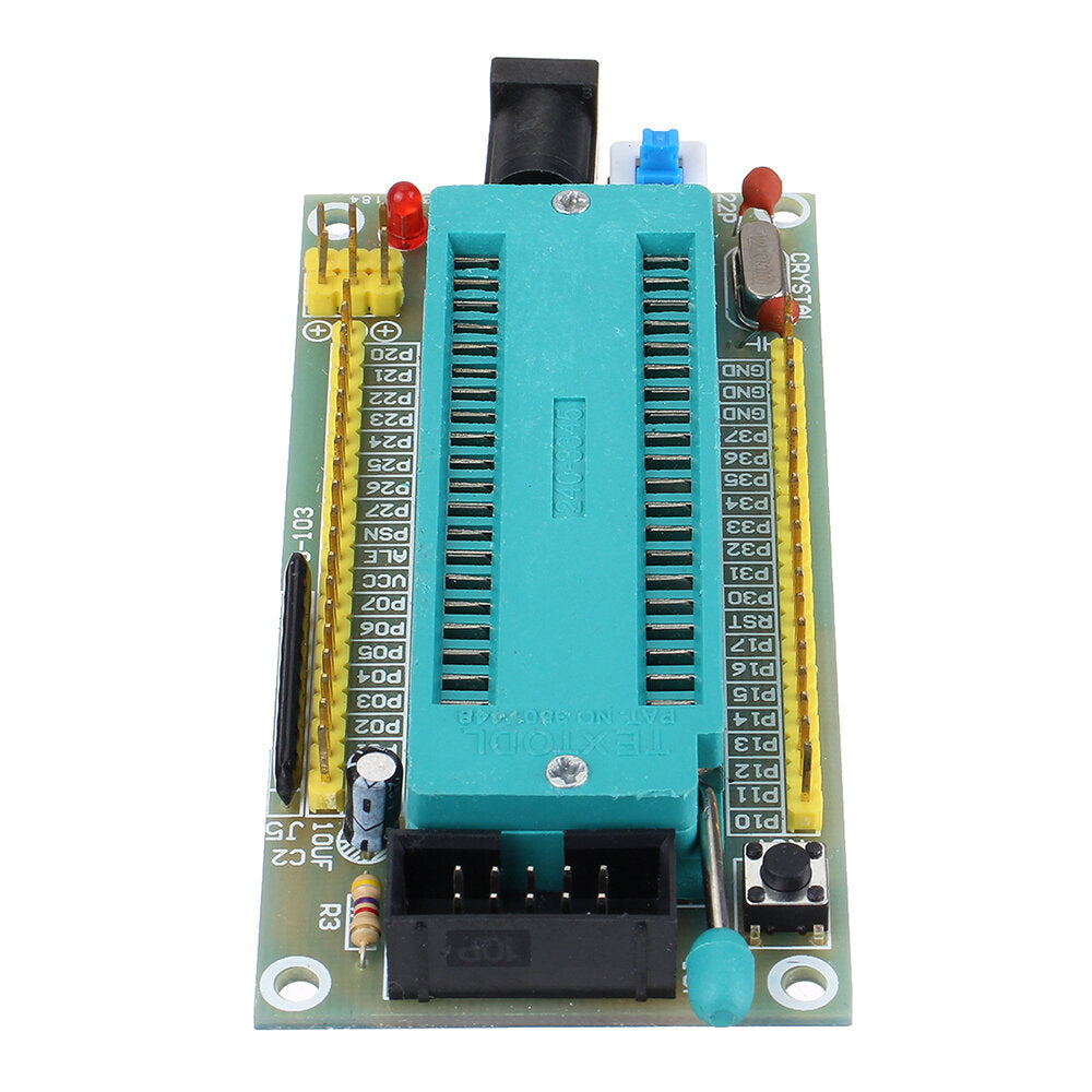 51 Single Chip Microcomputer Minimum System Board Learning Board Experiment 40P with Movable Seat Electronic Module