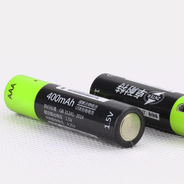 ZNTER S17 1.5V 400mAh USB Rechargeable AAA Lipo Battery
