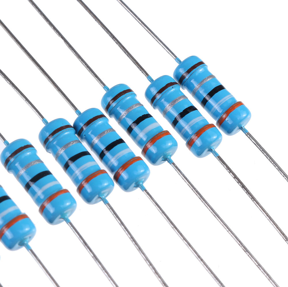50Pcs 1W Metal Film Resistor 1% 3.9R 3.9 Ohm