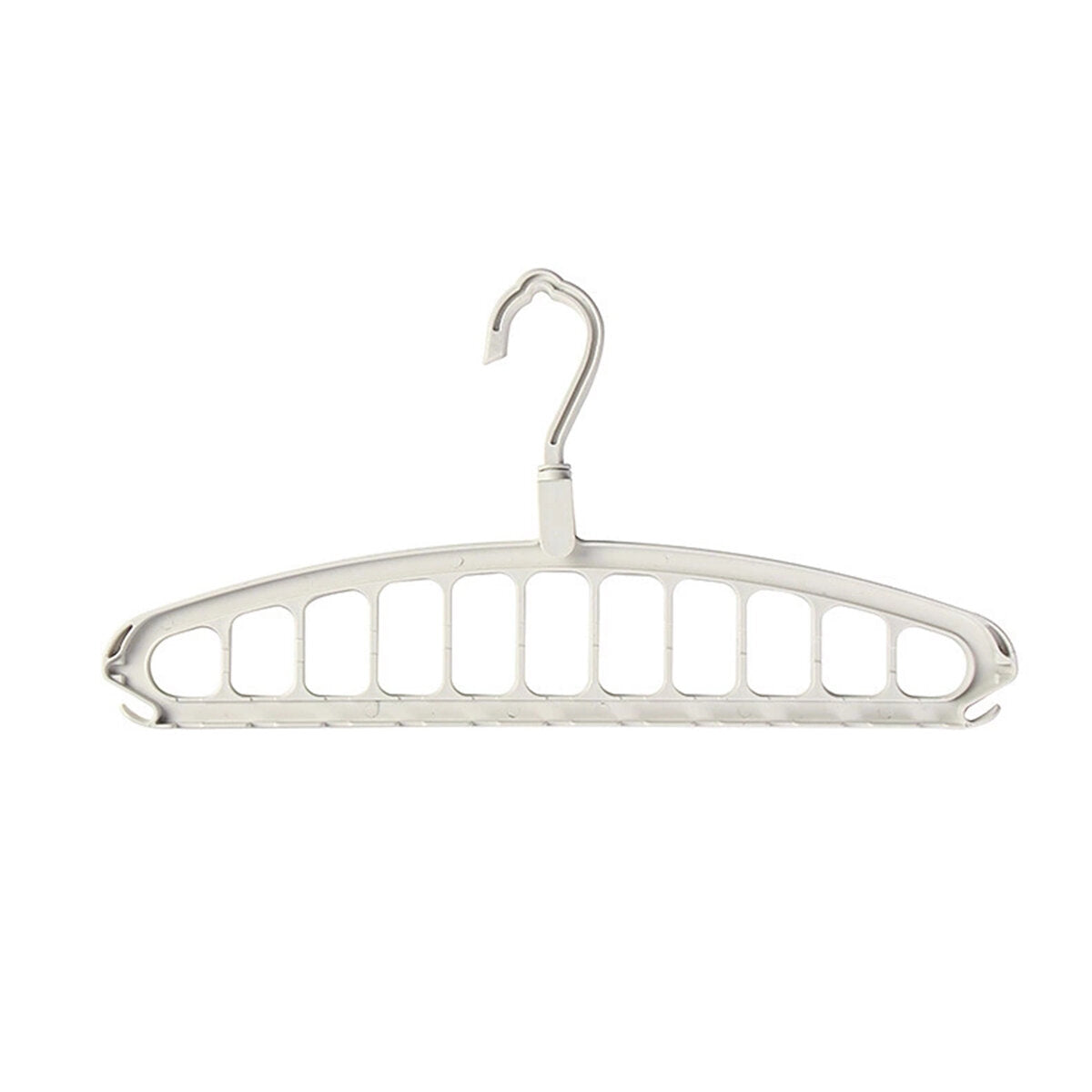 11 Holes Multifunctional Cloth Hanger Clothes Organizer Rack Camping Travel