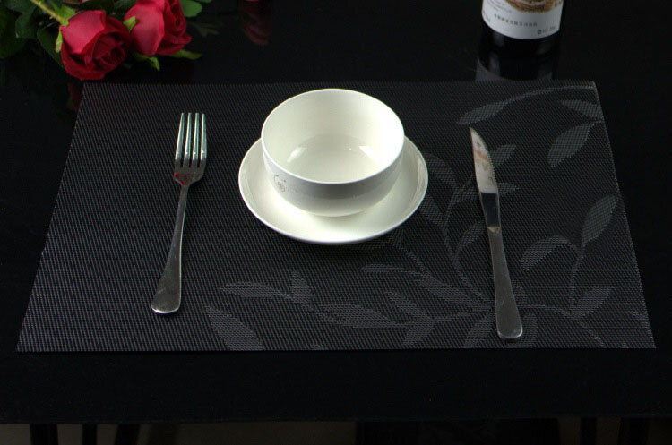Washable Placemat for Dining Table Creative Heat Insulation Stain Resistant Anti-skid Eat Mats