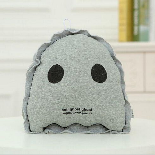 Creative Luminous Star Moon Ghost Light Bulb Plush Throw Pillow Noctilucence Cushion Gifts
