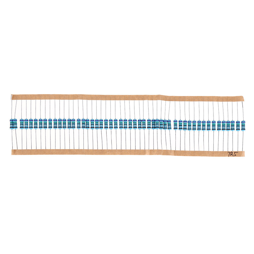 50pcs 1W 7.5R Metal Film Resistor 1% 7.5 ohm Resistance