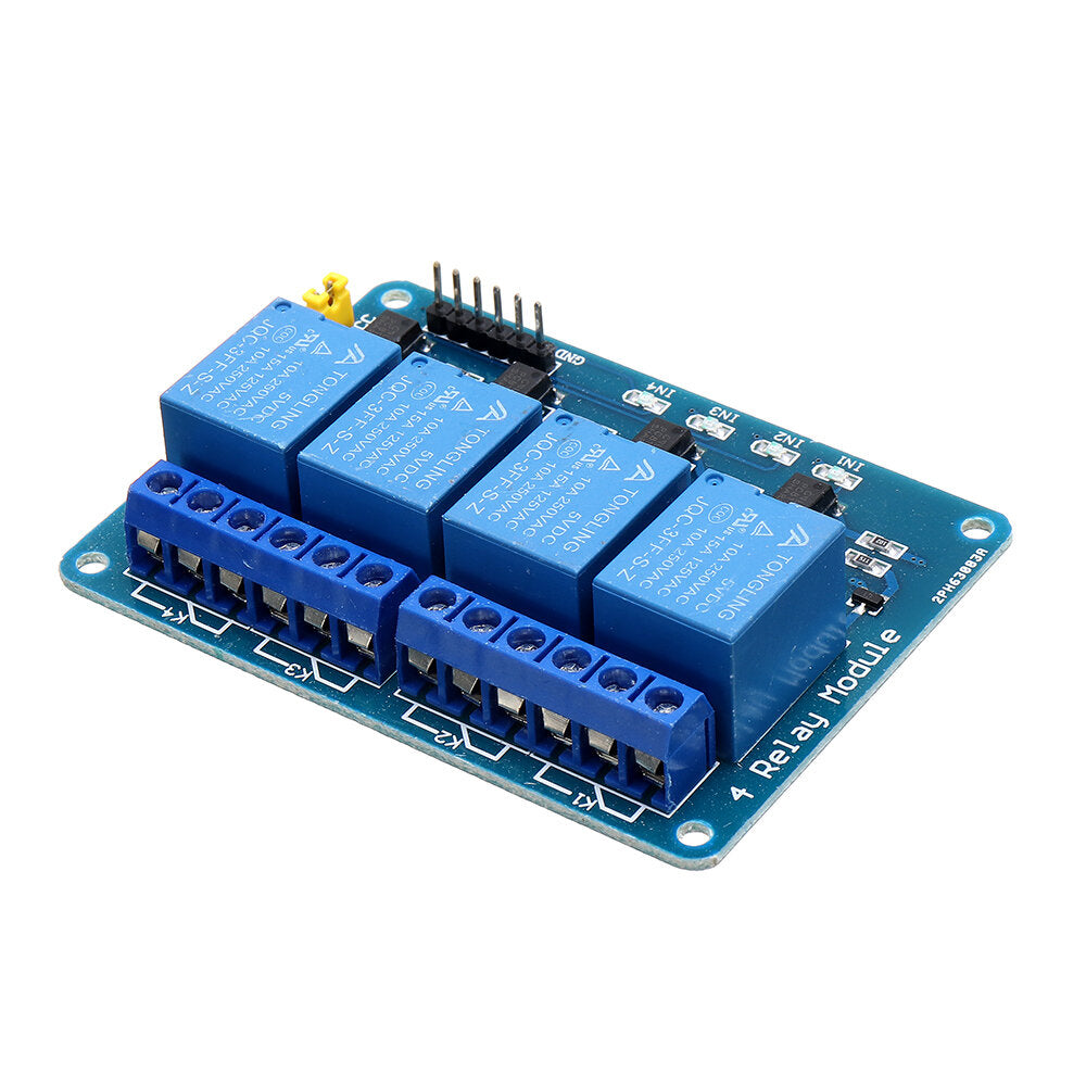 Geekcreit 5V 4 Channel Relay Module For PIC ARM DSP AVR MSP430 Geekcreit for Arduino - products that work with official Arduino boards