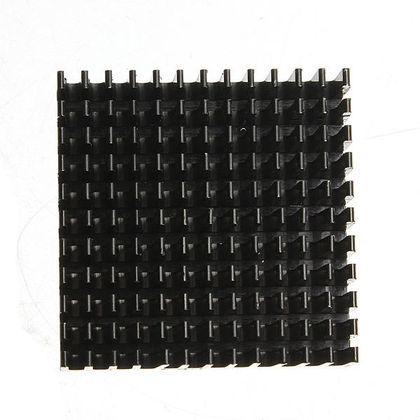30pcs 40 x 40 x 11mm Aluminum HeatSink Heat Sink Cooling For Chip IC LED Transistor