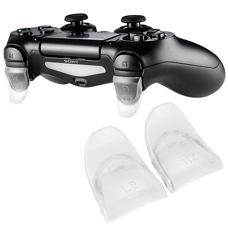 DATA FROG 1 Pairs L2 R2 Buttons Trigger Extenders Gamepad Pad for PlayStation 4 PS4/PS4 Slim/Pro Game Controller Accessories