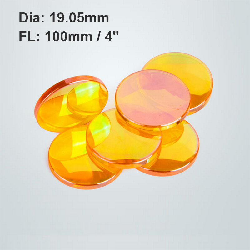 19.05mm Dia ZnSe Focus Lens for CO2 Laser Engraver/Cutter Cutting Machine FL 1.5/2/2.5/3/4/5
