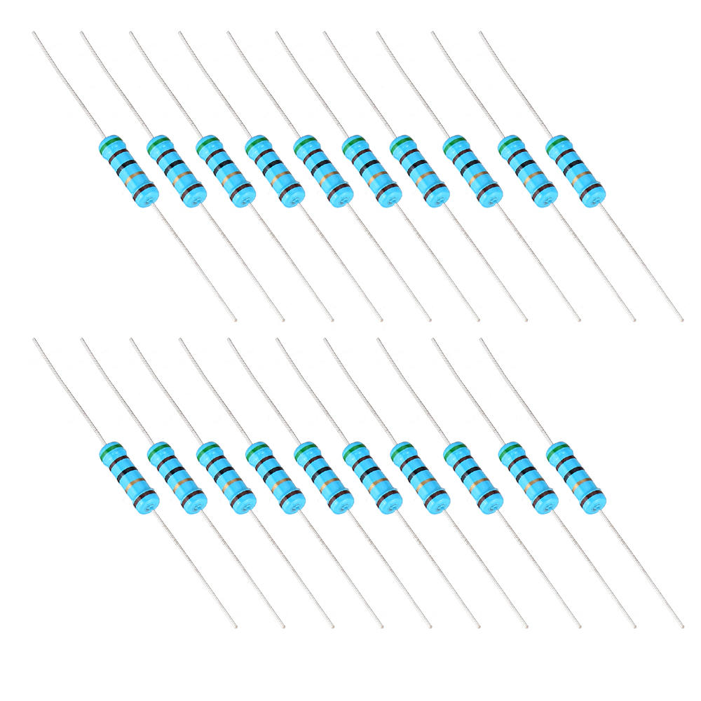 20pcs 2W 51R Metal Film Resistor Resistance 1% 51 ohm Resistor