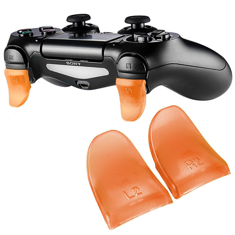 DATA FROG 1 Pairs L2 R2 Buttons Trigger Extenders Gamepad Pad for PlayStation 4 PS4/PS4 Slim/Pro Game Controller Accessories