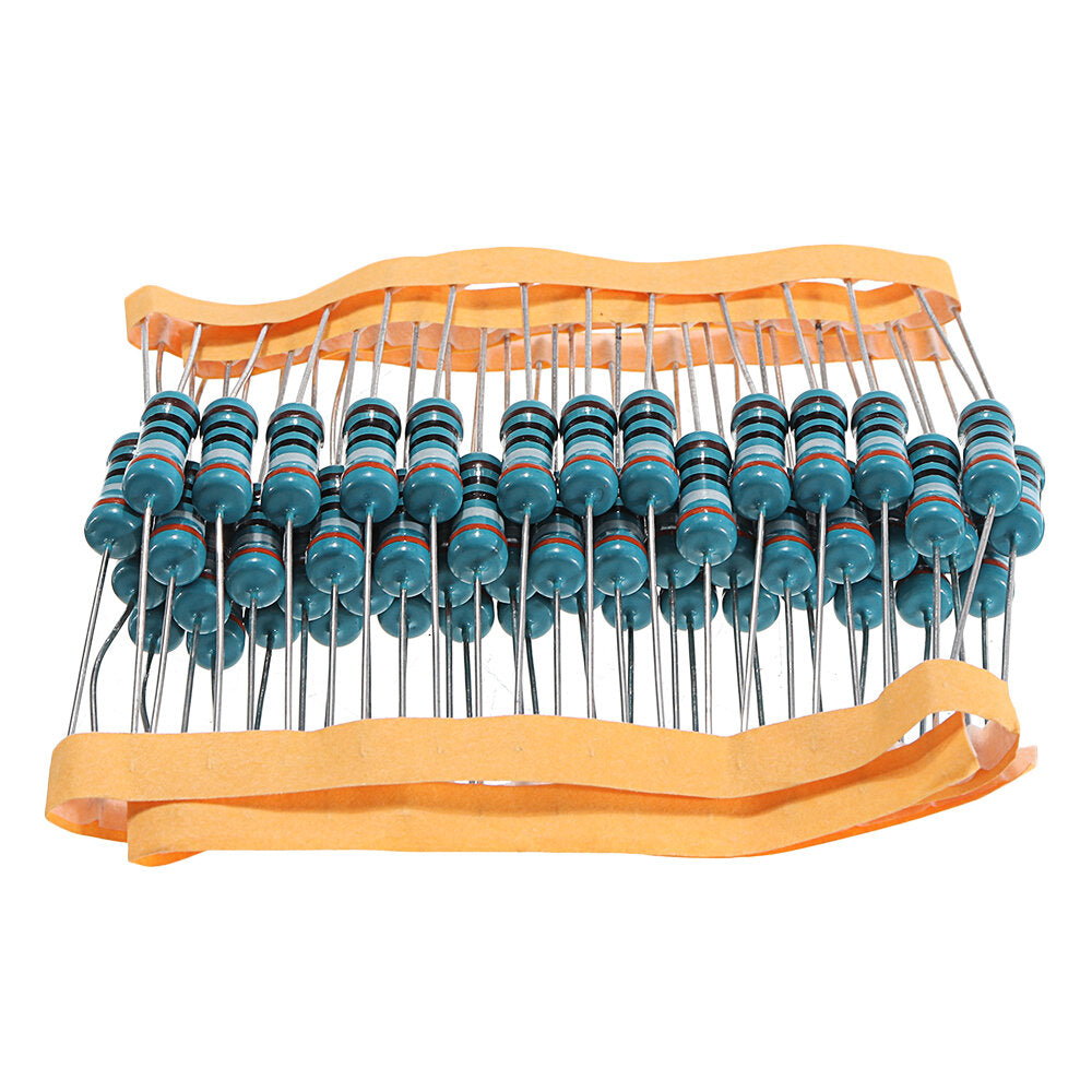 50Pcs 1W Metal Film Resistor 1% 390R 390 Ohm
