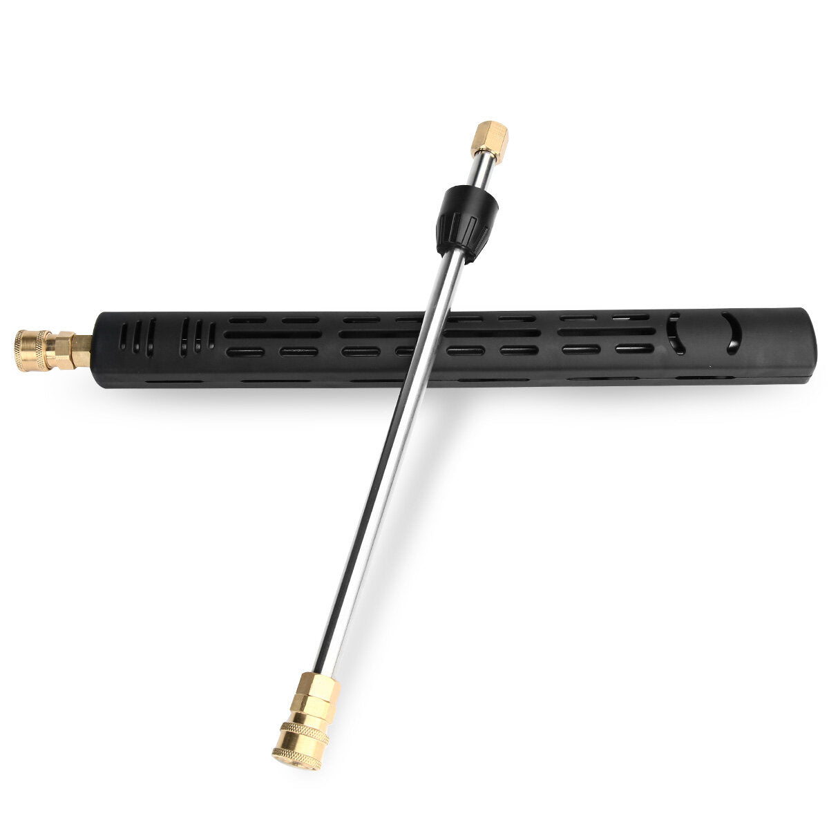 MATCC Pressure Washer Guun 4000PSI High Power Washer Guun with Replacement Extension Wand 1/4'' Quick Connect, M22-14/15 and 3/8'' Fitting Adapters, 5 Pressure Washer Nozzle Tips, 40 Inch