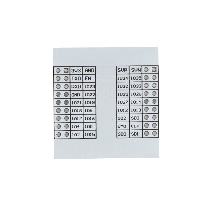 ESP-32S ESP-WROOM-32D Module DIY Matching Adapter Board