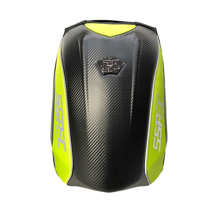 Motorcycle Helmet Backpack Motocross Riding Racing Storage Bag Carbon Fiber