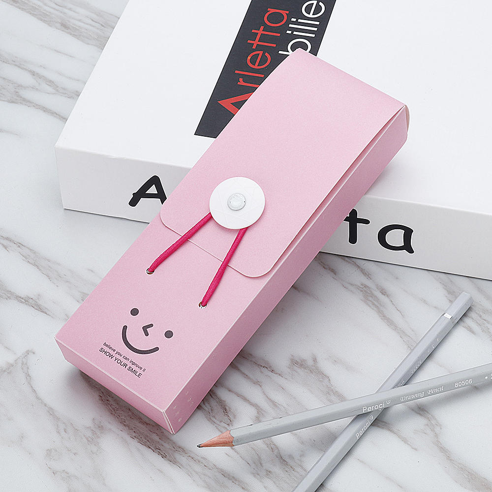 A1150 Candy Color Pencil Bag Case School Supplies Practical Stationery Gift Cute Large-capacity Pen Pencil Case