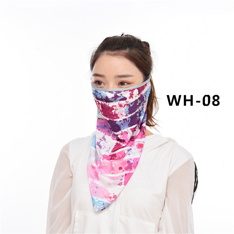 Face Mask Headbrand Women Hat For Motorcycle Riding Skiing Running